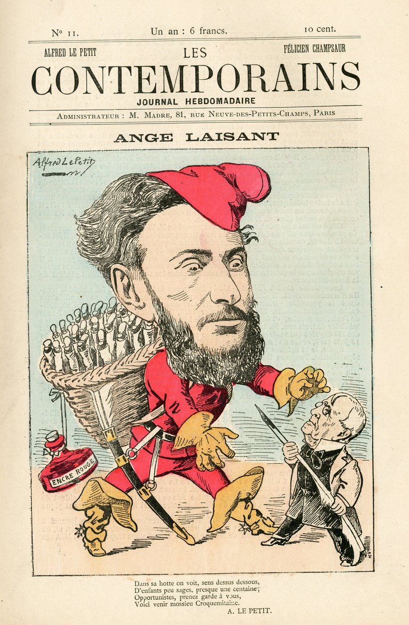 Omslag til "" The Contemporaries "", nummer 11 av Alfred Le Petit