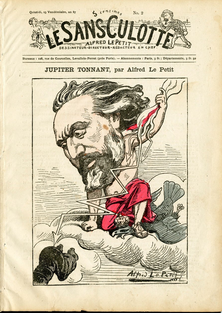 Cover av "" The Sans-Panties"", nummer 2, Satirical in Colors av Alfred Le Petit
