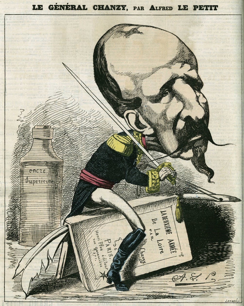 General Antoine Alfred Chanzy av Alfred Le Petit