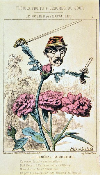 General Louis Faidherbe, fra tegneserieserien 