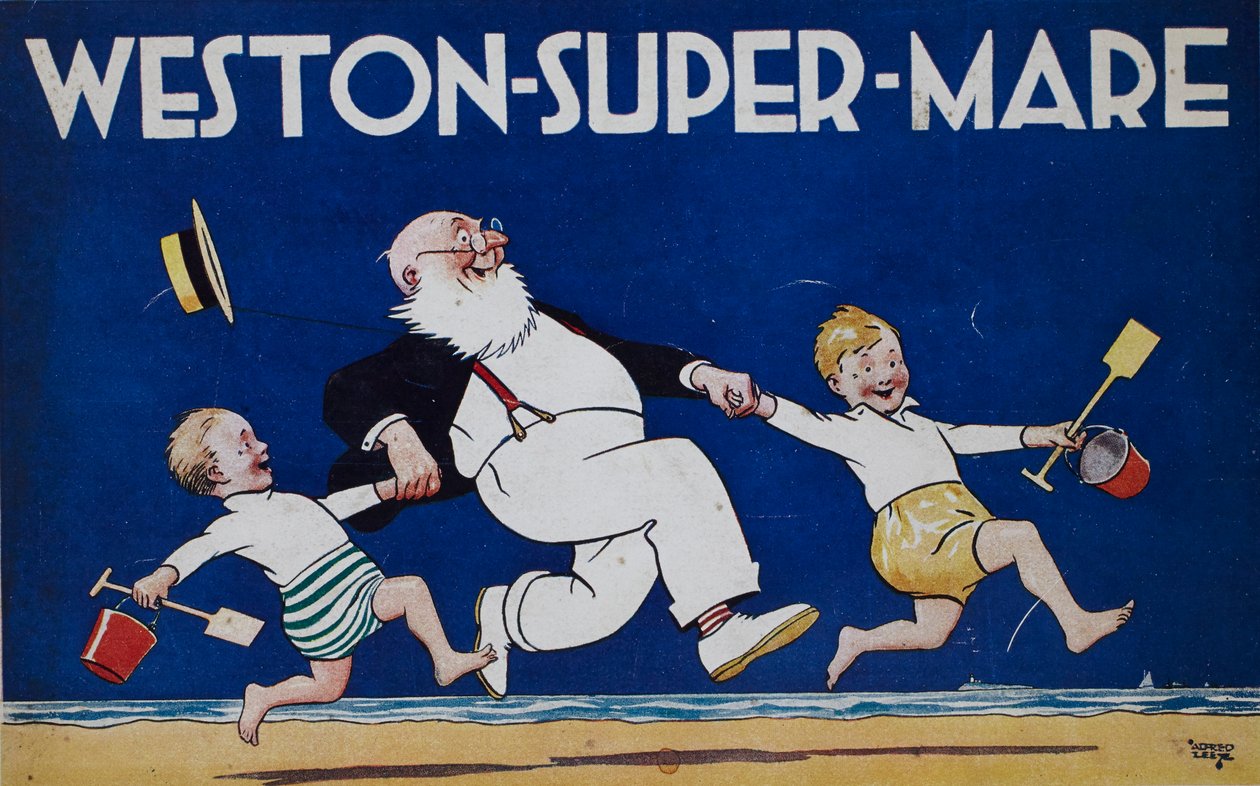 Weston-Super-Mare av Alfred Leete