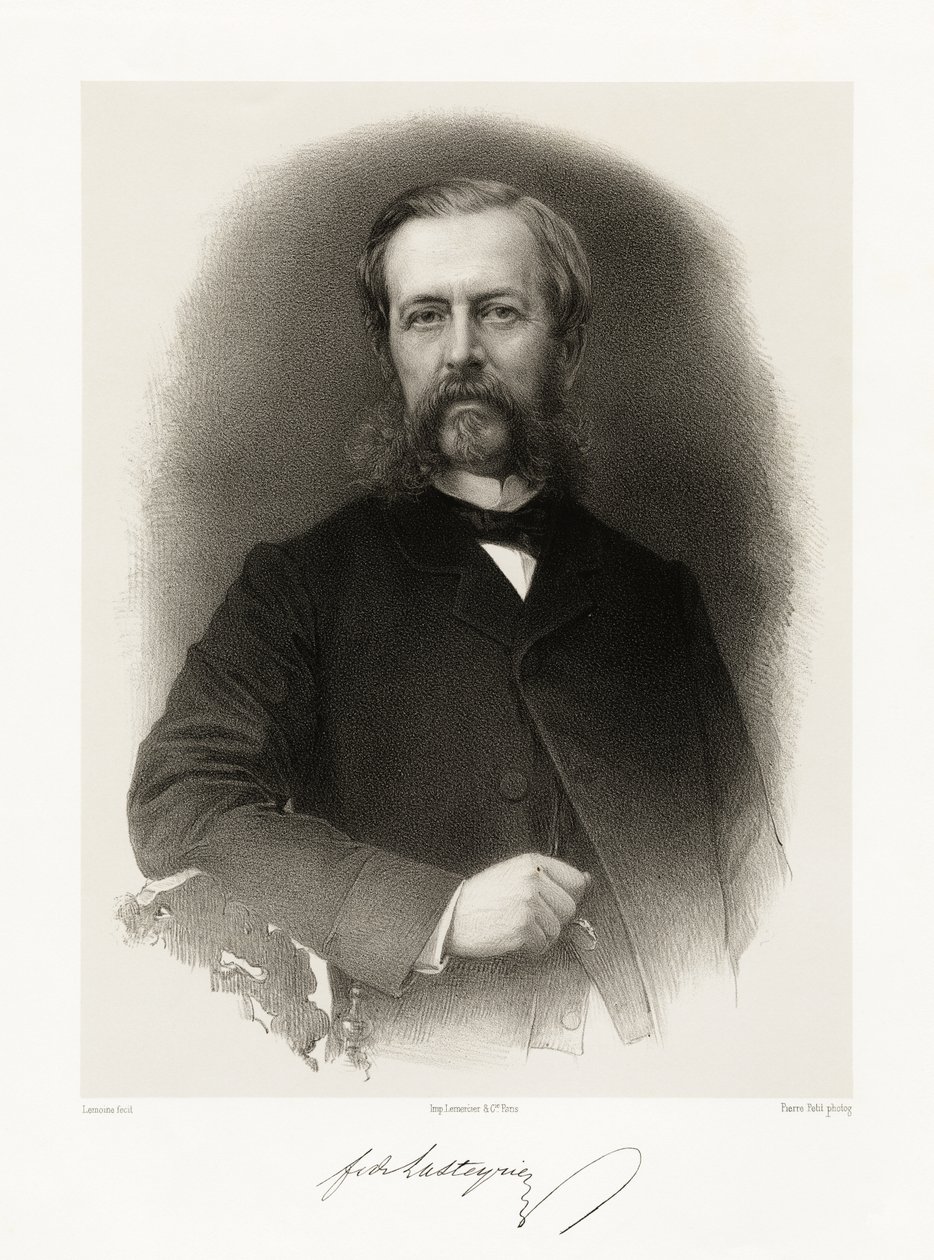 Ferdinand Charles Léon de Lasteyrie du Saillant, 1865-66 av Alfred Lemoine