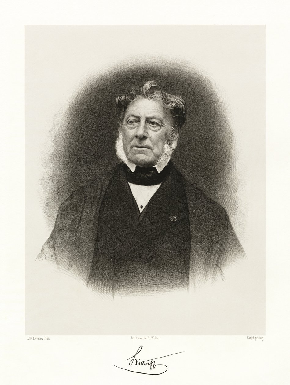 Jakob Ignaz Hittorf, 1865-66 av Alfred Lemoine