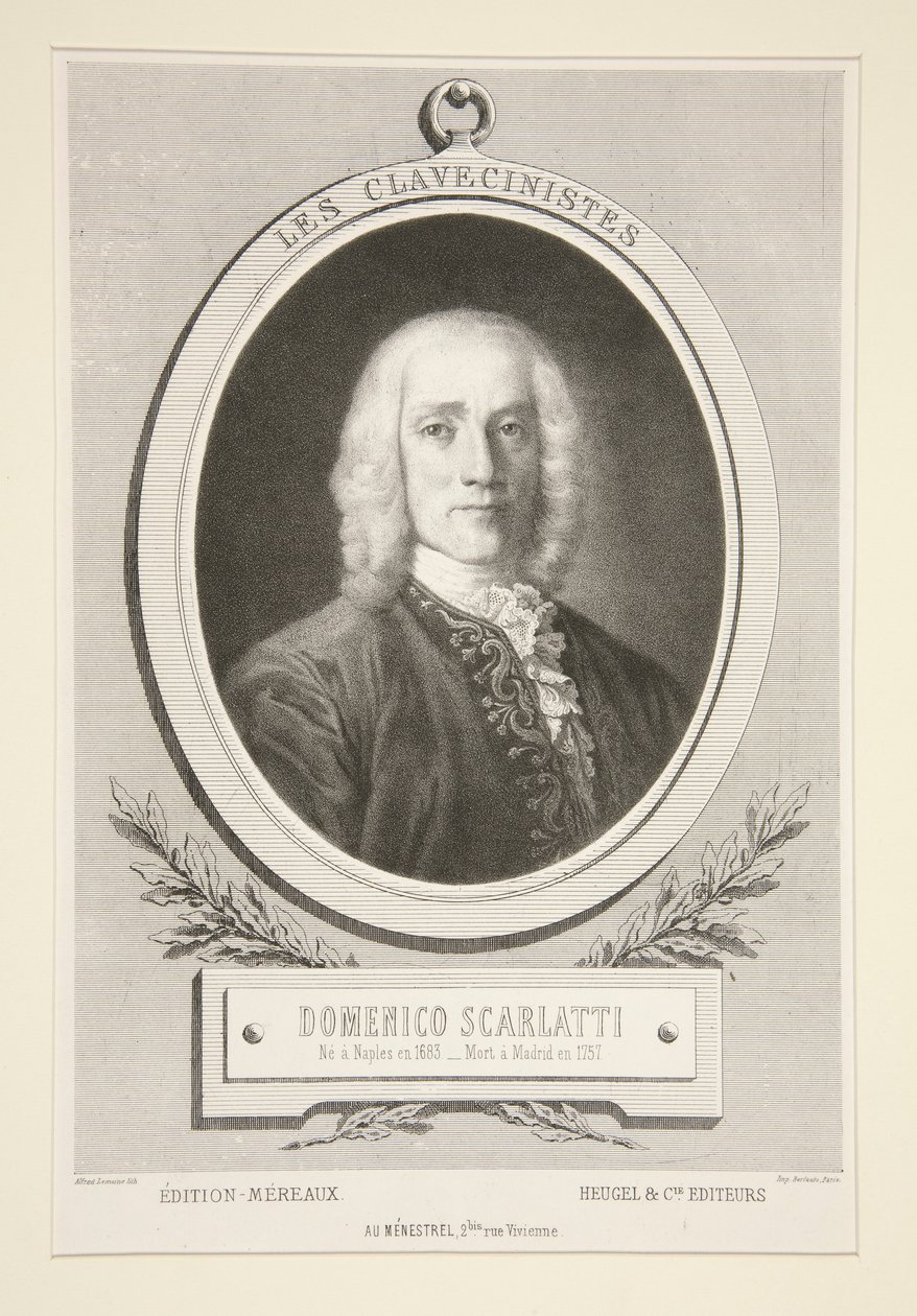 Clavichordistene: Domenico Scarlatti av Alfred Lemoine