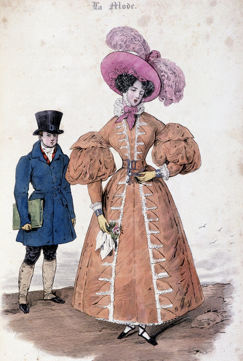 Herre- og feminin mote av Alfred Leon Lemercier
