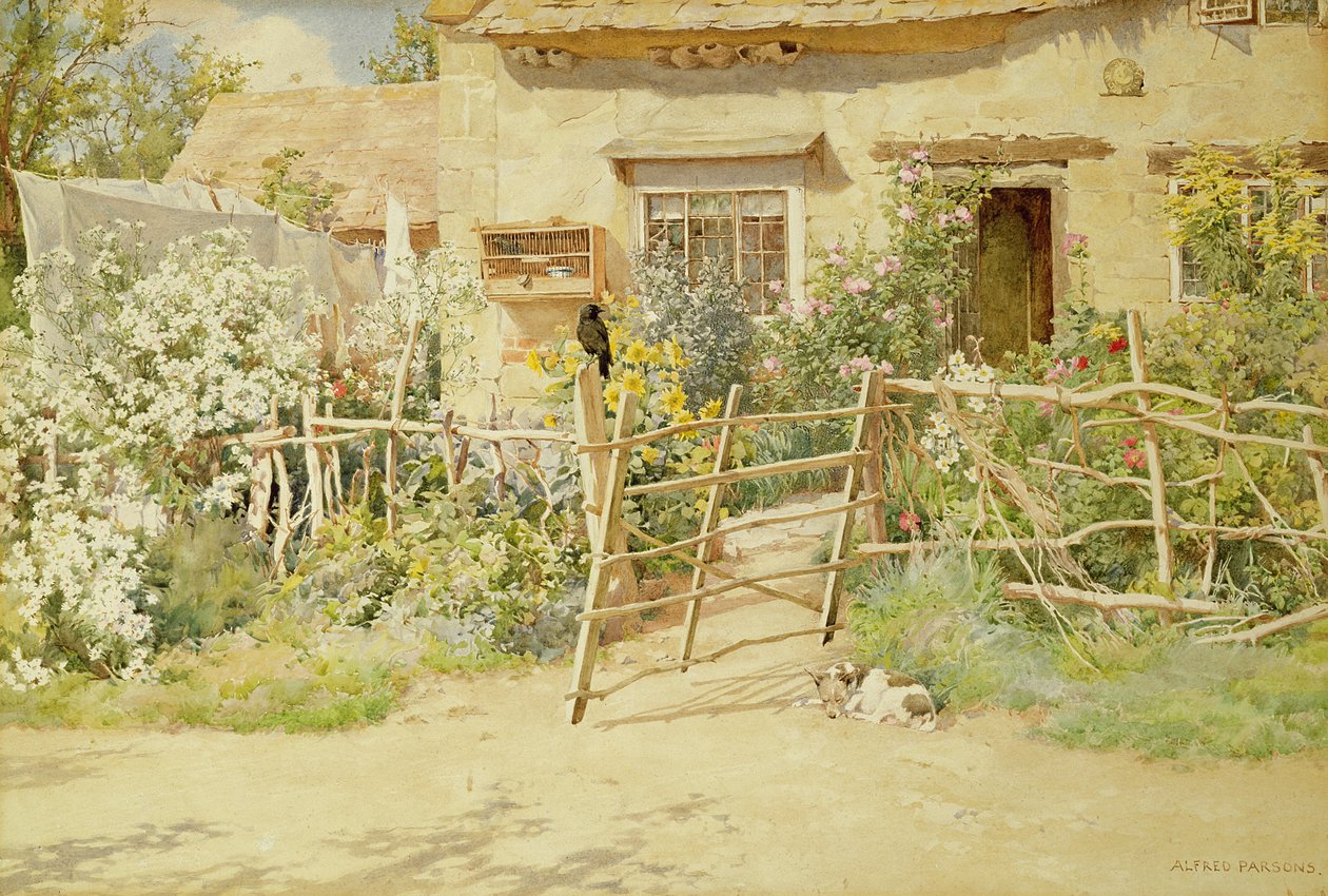 Varm ettermiddag av Alfred Parsons