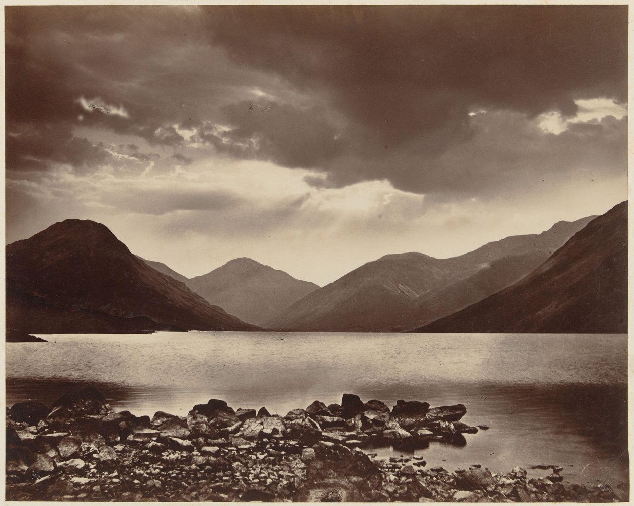 Utsikt over Derwentwater nær Keswick, Cumbria Pettitt Series Keswick (serietittel på objekt) av Alfred Pettitt