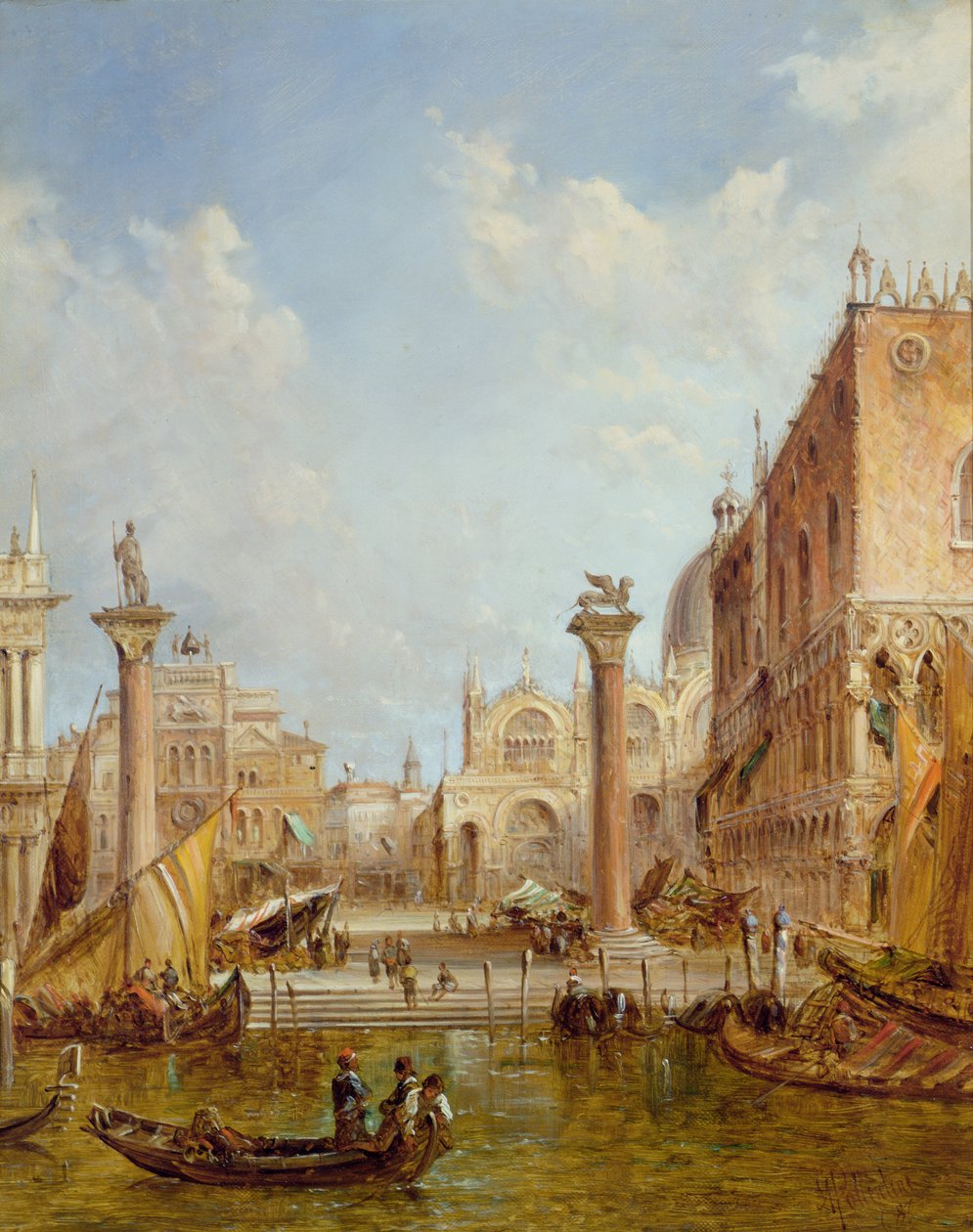 Markussøylen i Venezia av Alfred Pollentine