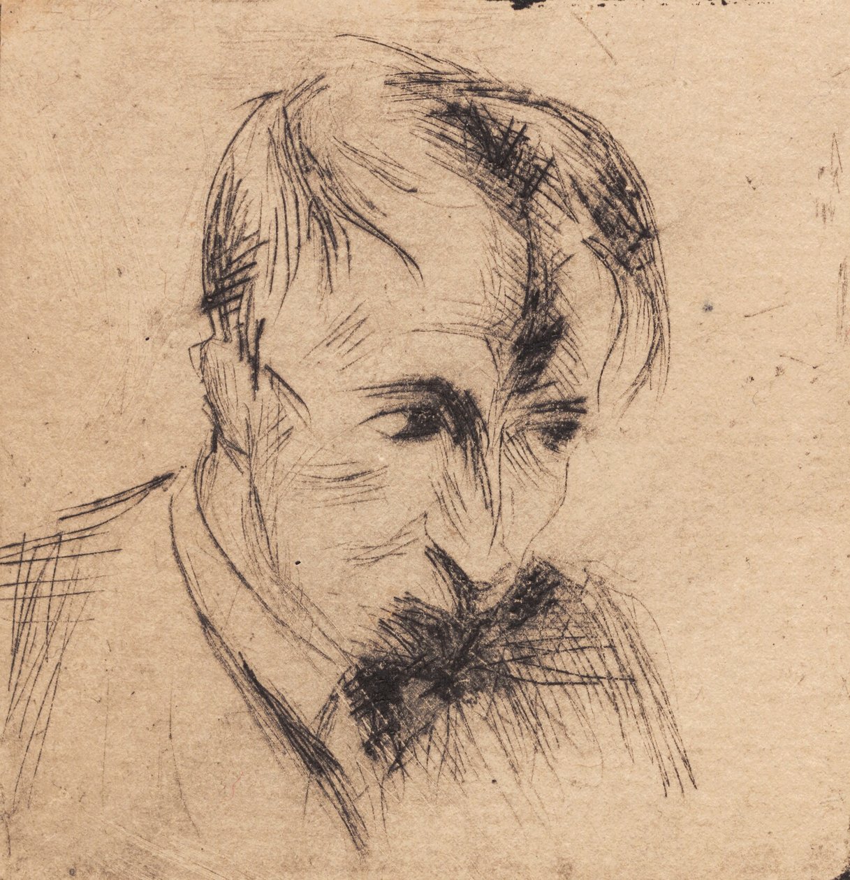 Portrett av Kaj Eistrup av Alfred Simonsen