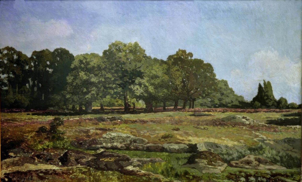 Kastanjegata i La Celle-Saint Cloud av Alfred Sisley