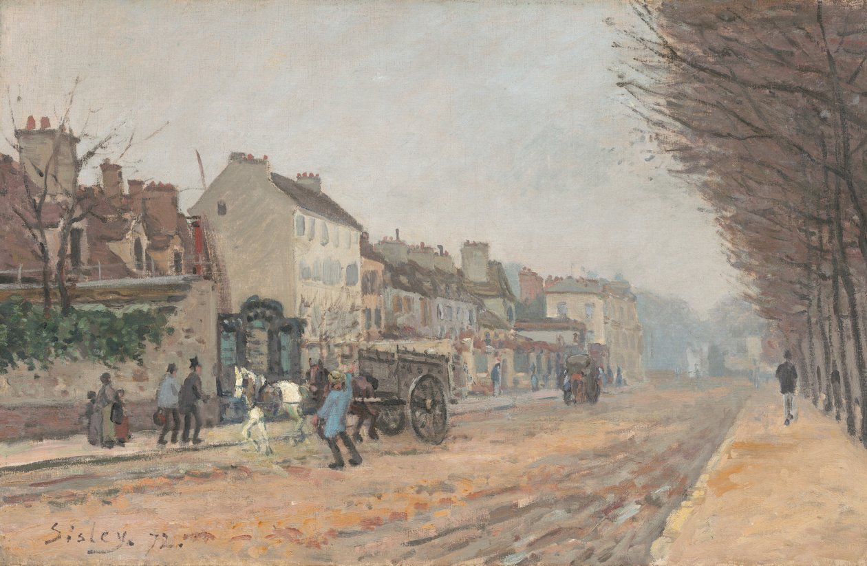 Heloise Boulevard, Argenteuil av Alfred Sisley