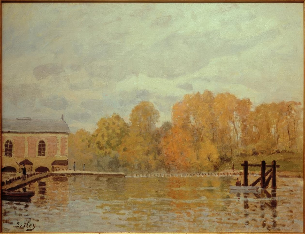 Flommen ved Marly av Alfred Sisley