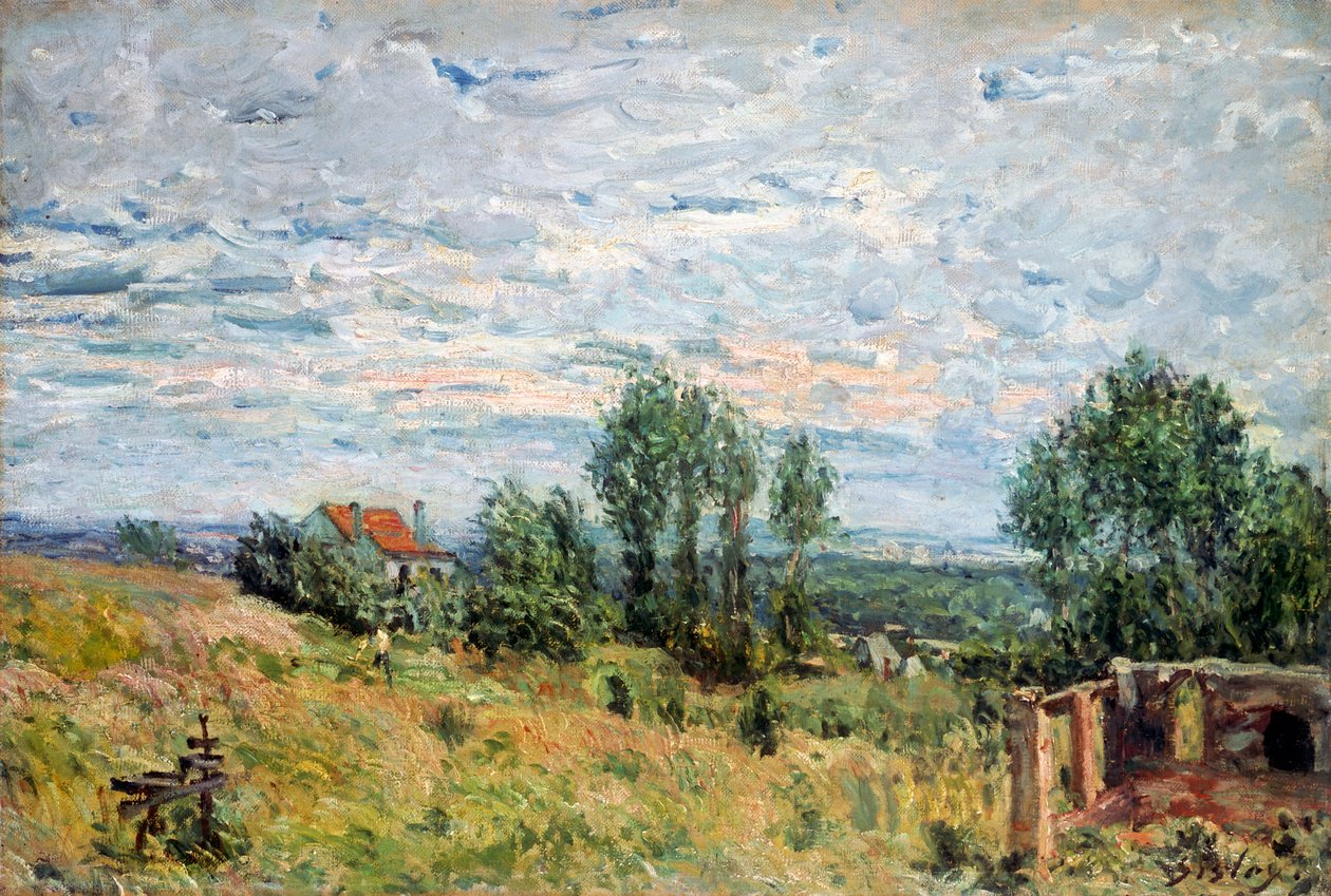 Briketeriet (Brickfield) av Alfred Sisley