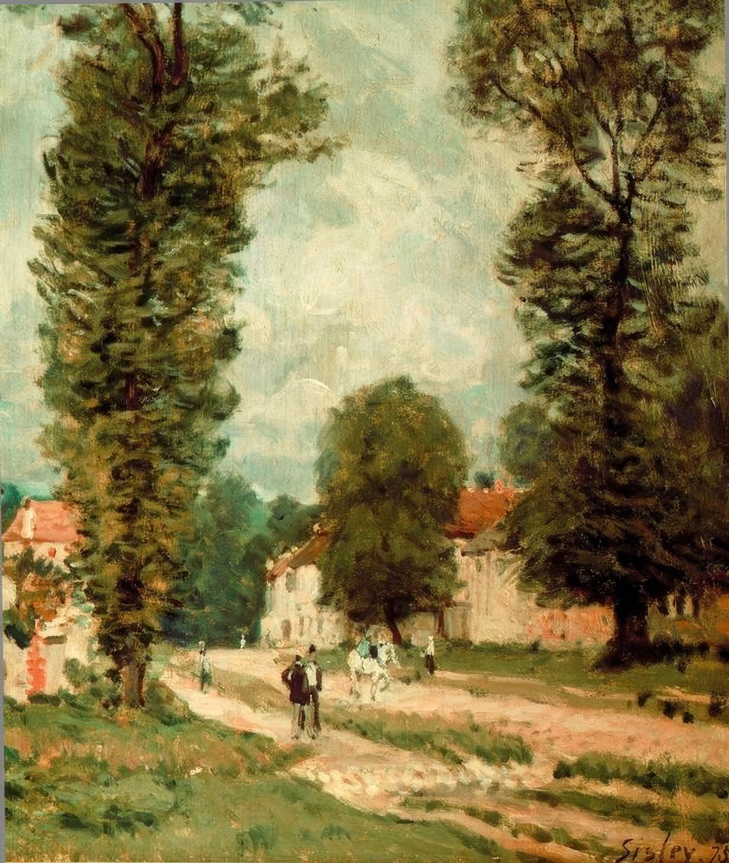 Veien til Versailles av Alfred Sisley