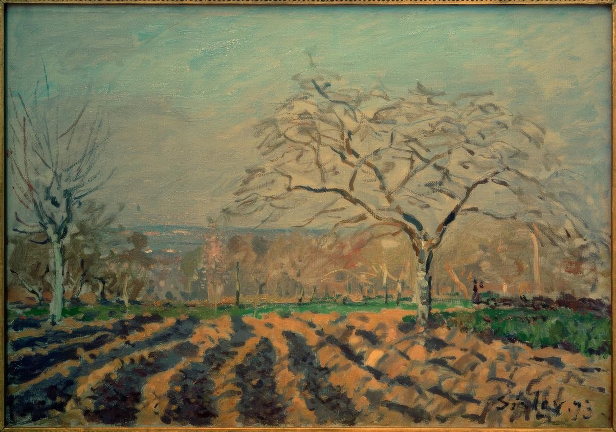 Furene av Alfred Sisley