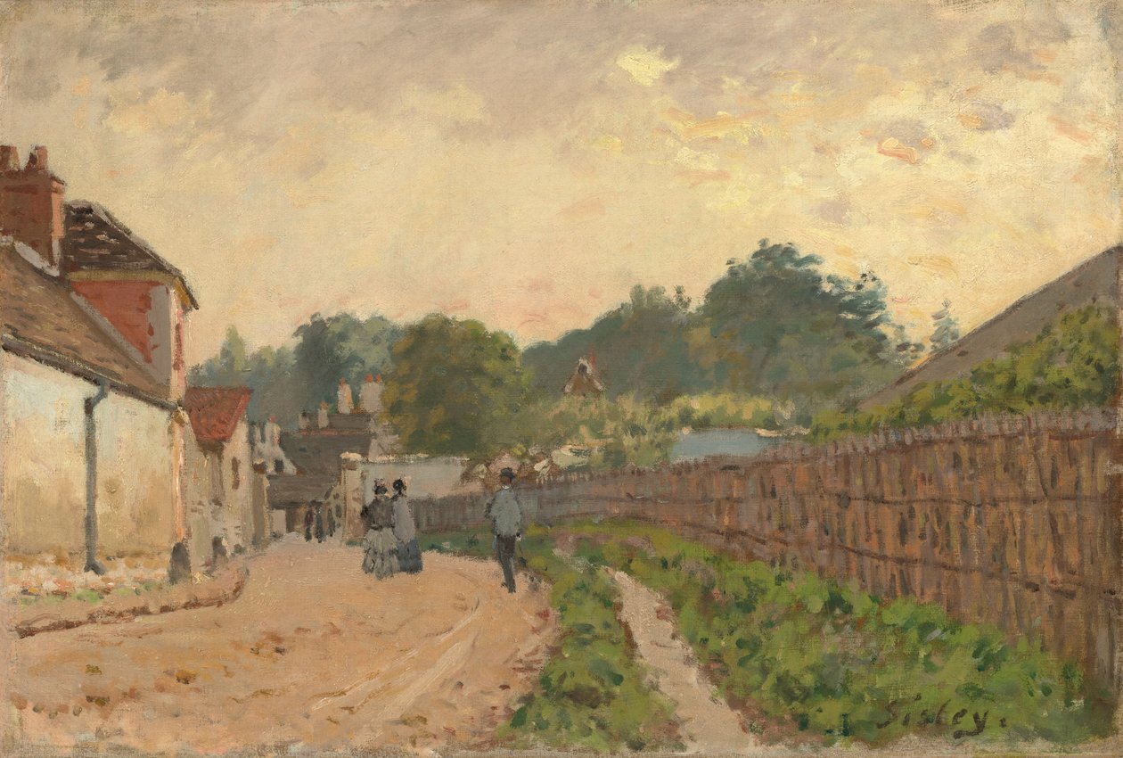 Marly-le-Roi, ca. 1875 av Alfred Sisley