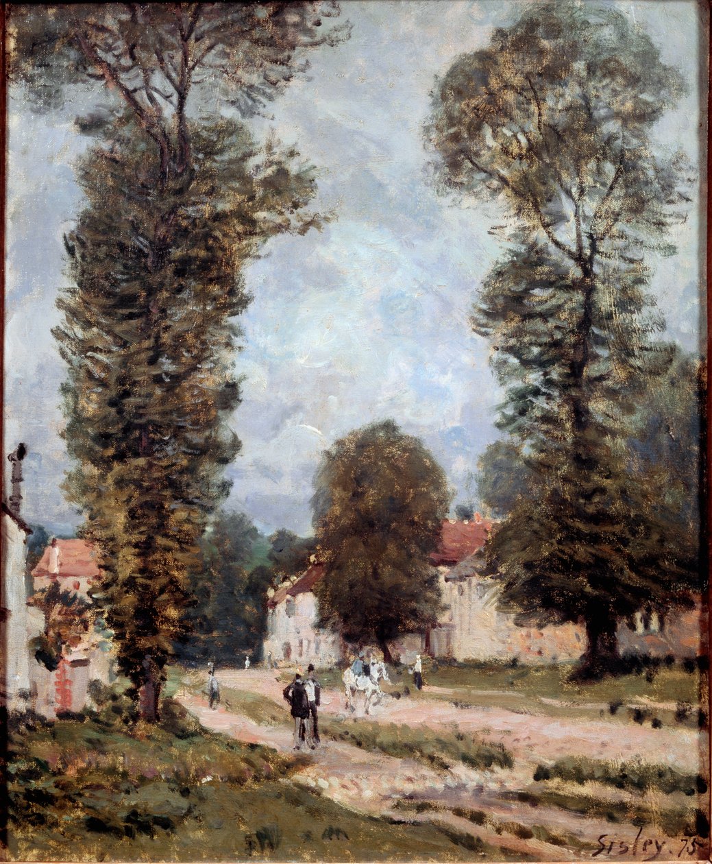 Veien til Versailles av Alfred Sisley