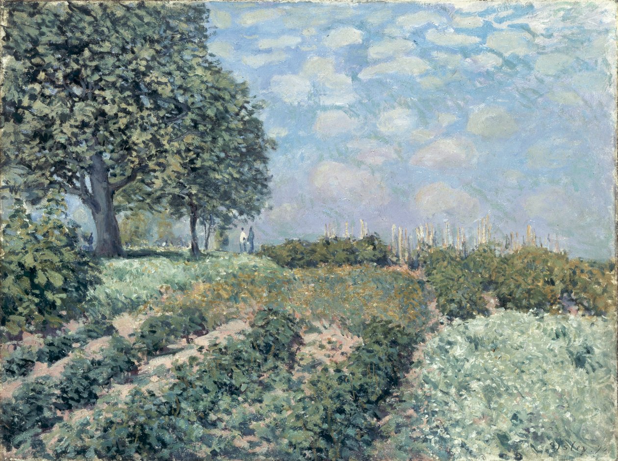 Market Gardens av Alfred Sisley