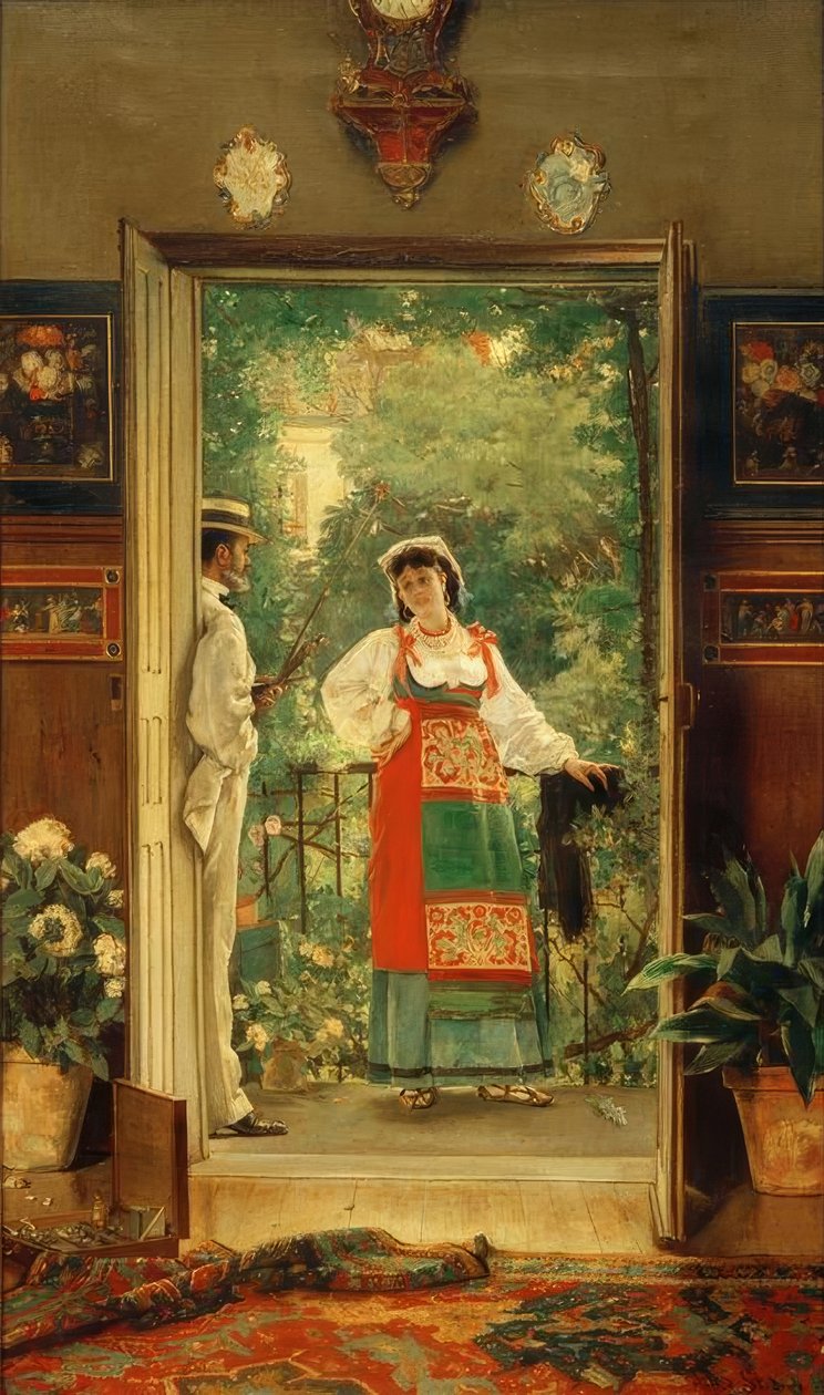 A.Stevens, Alfred Knyffs Atelier av Alfred Emile Stevens