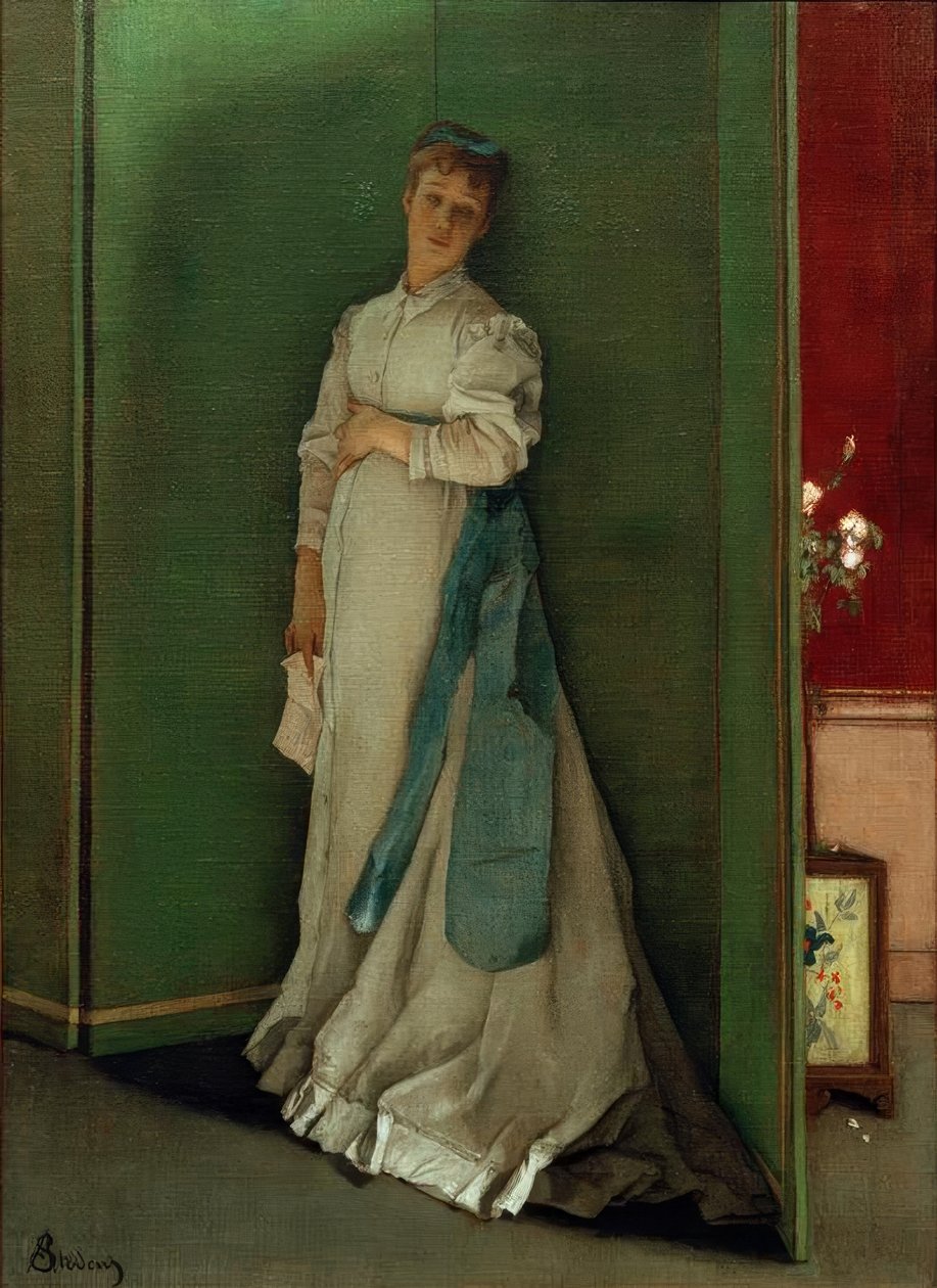 A.Stevens, forferdet av Alfred Emile Stevens
