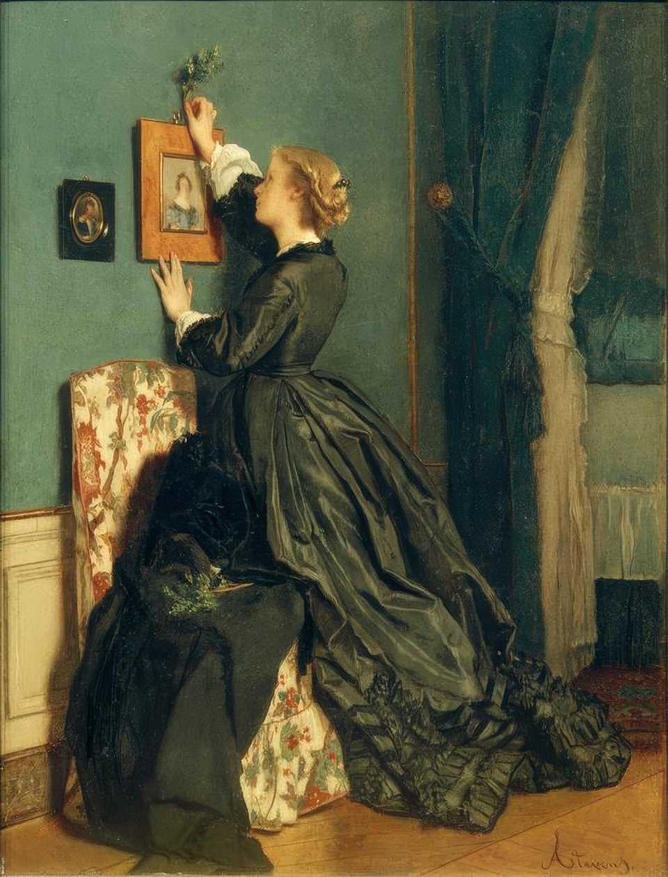 A.Stevens, Palmsonntag av Alfred Emile Stevens