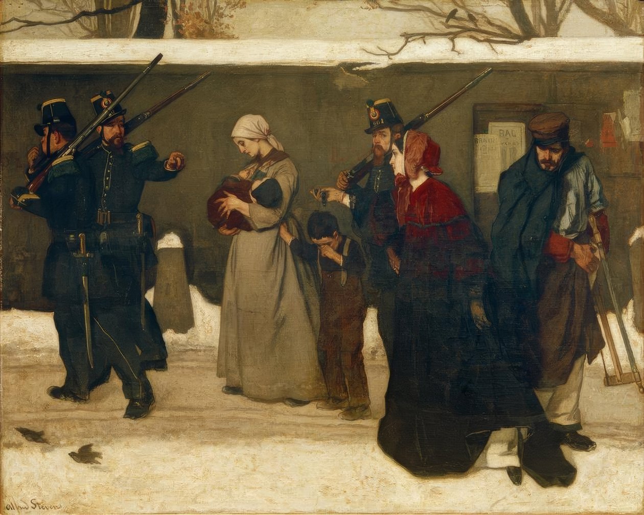 A.Stevens, Det som kalles vagrancy av Alfred Emile Stevens