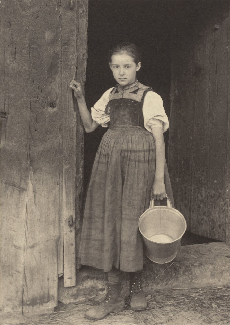En bondejente fra Gutach av Alfred Stieglitz