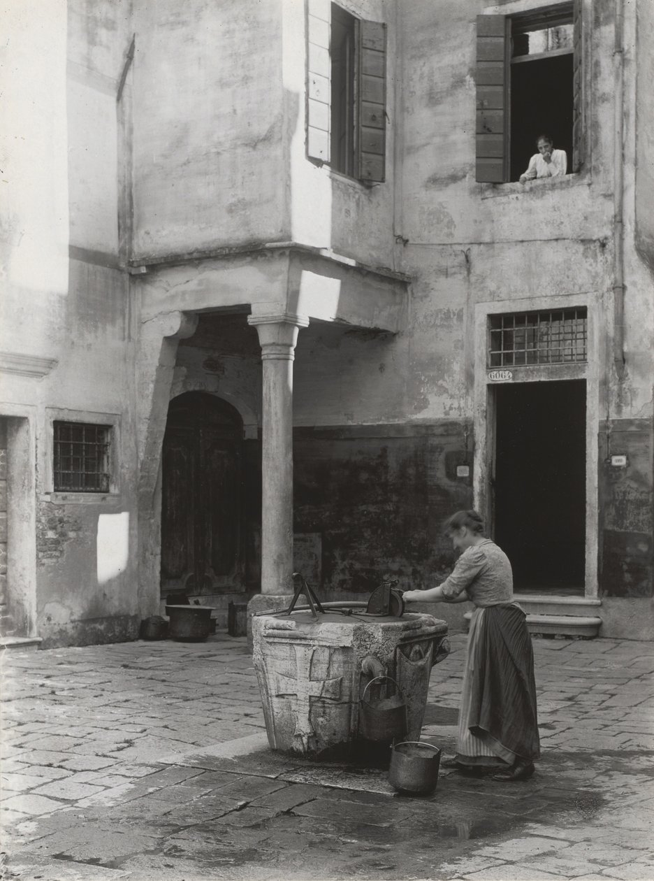 En venetiansk brønn av Alfred Stieglitz