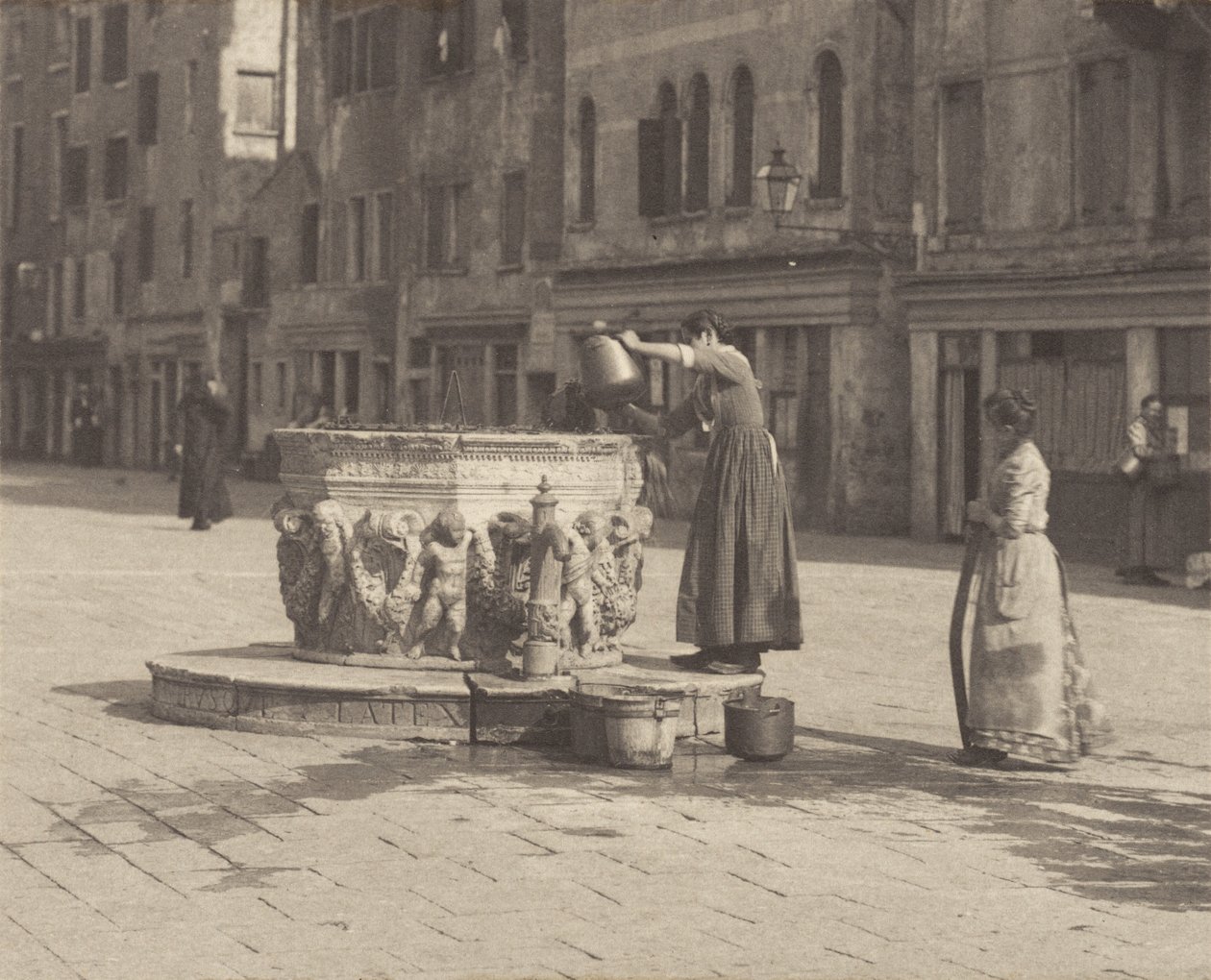 En venetiansk brønn av Alfred Stieglitz