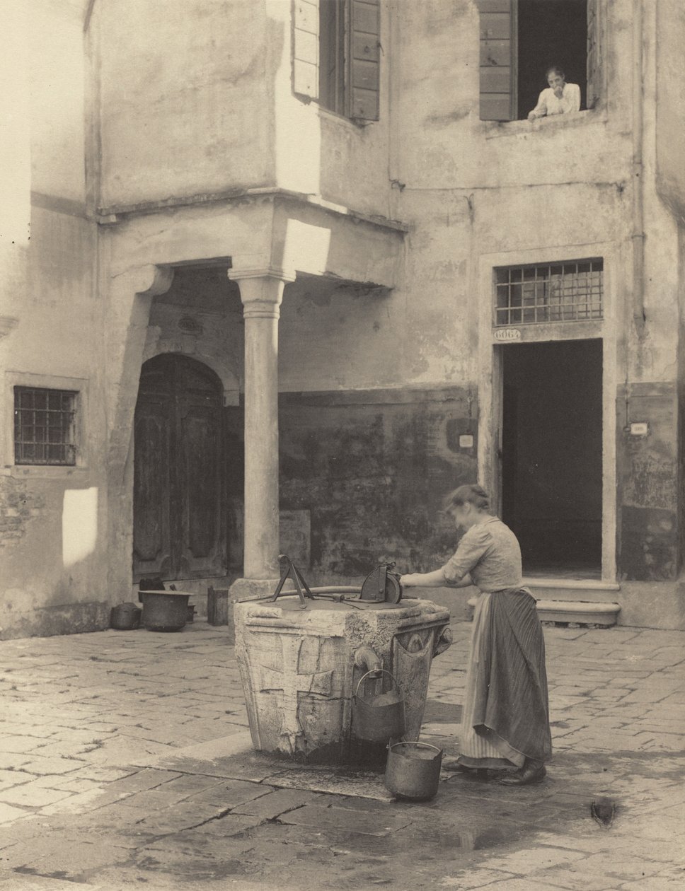 En venetiansk brønn av Alfred Stieglitz