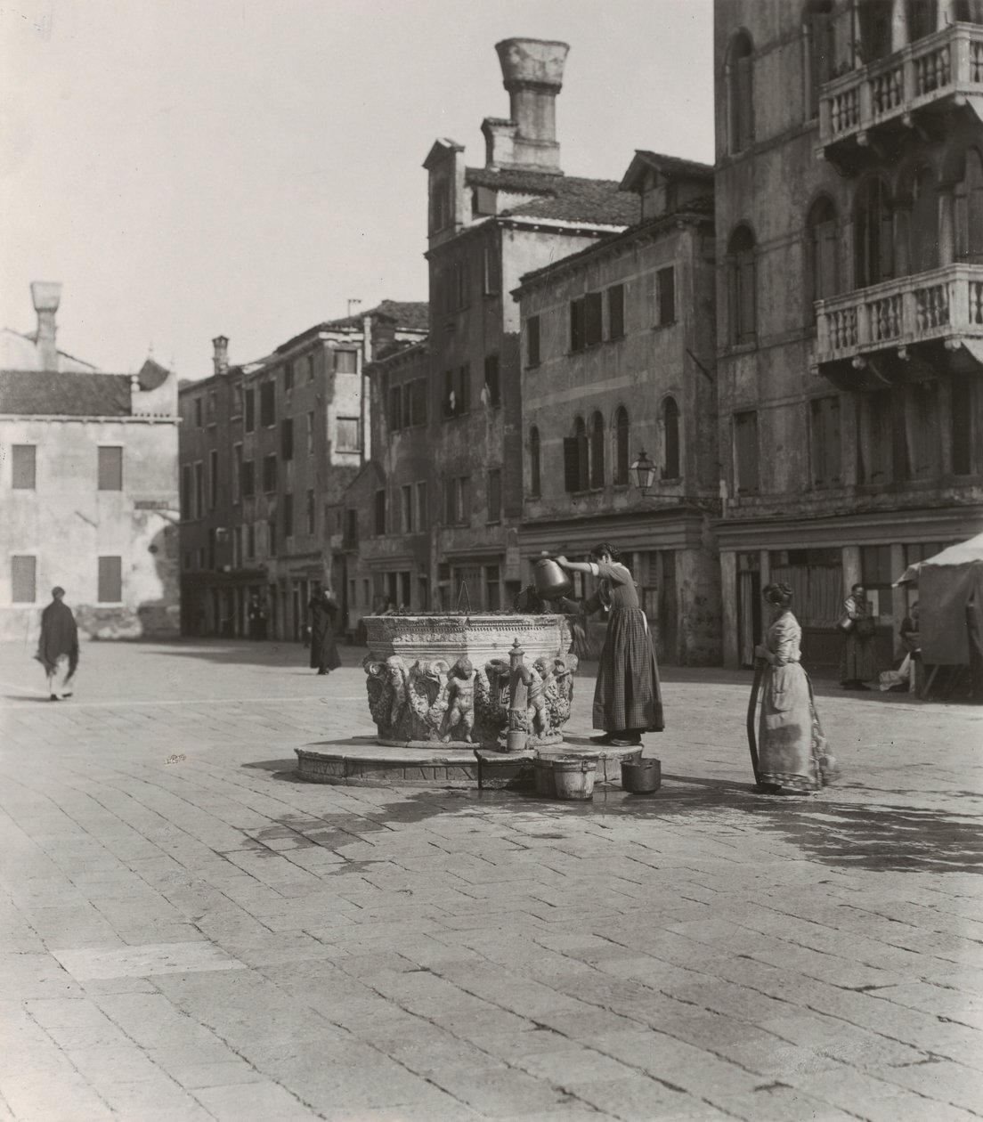 En venetiansk brønn av Alfred Stieglitz