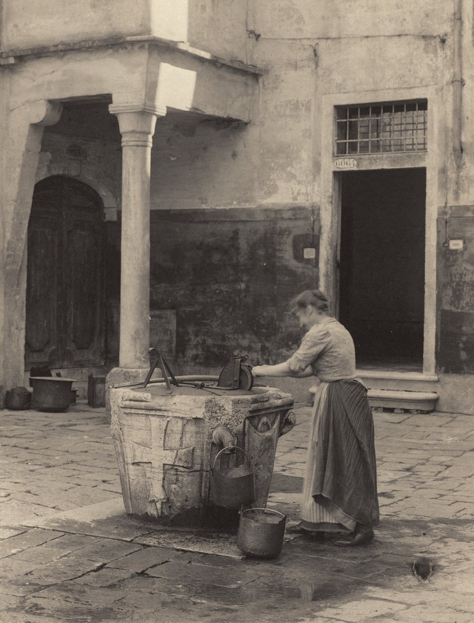 En brønn, Venezia av Alfred Stieglitz