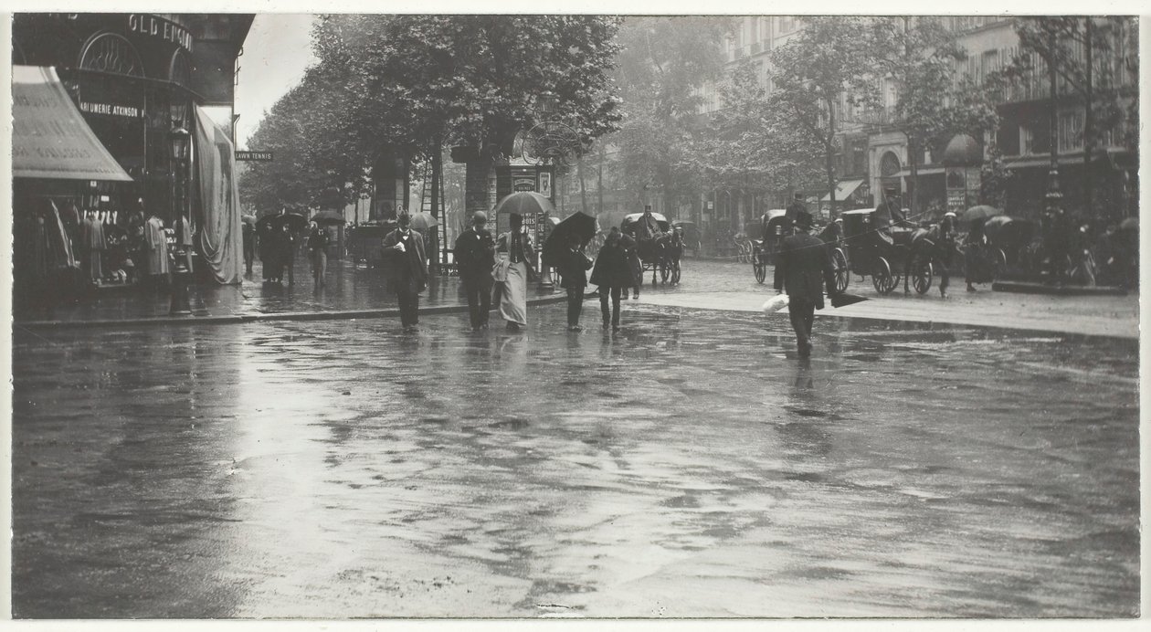 A Wet Day on the Boulevard, Paris, 1894, trykt 191832. av Alfred Stieglitz