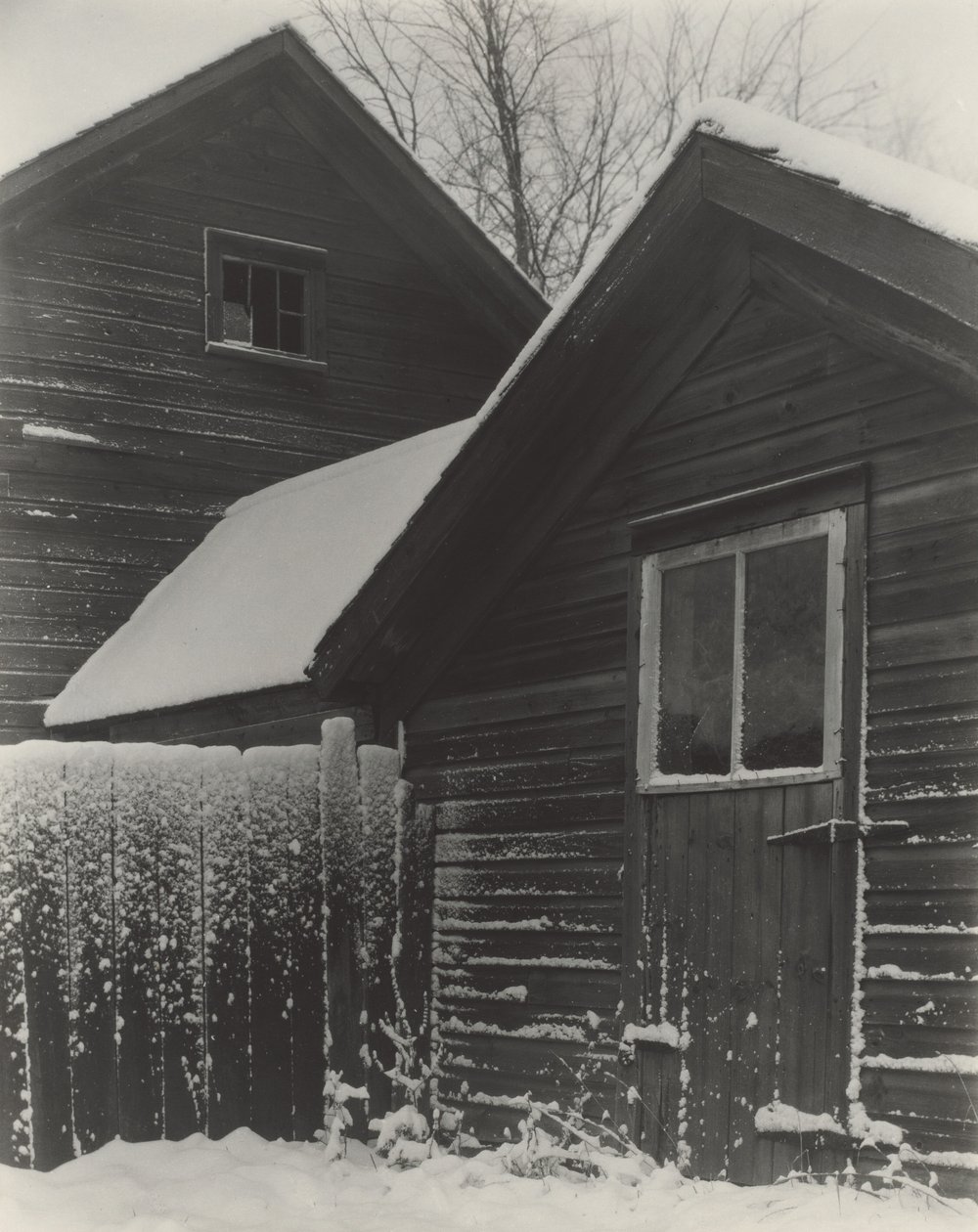 Barn  Snø av Alfred Stieglitz
