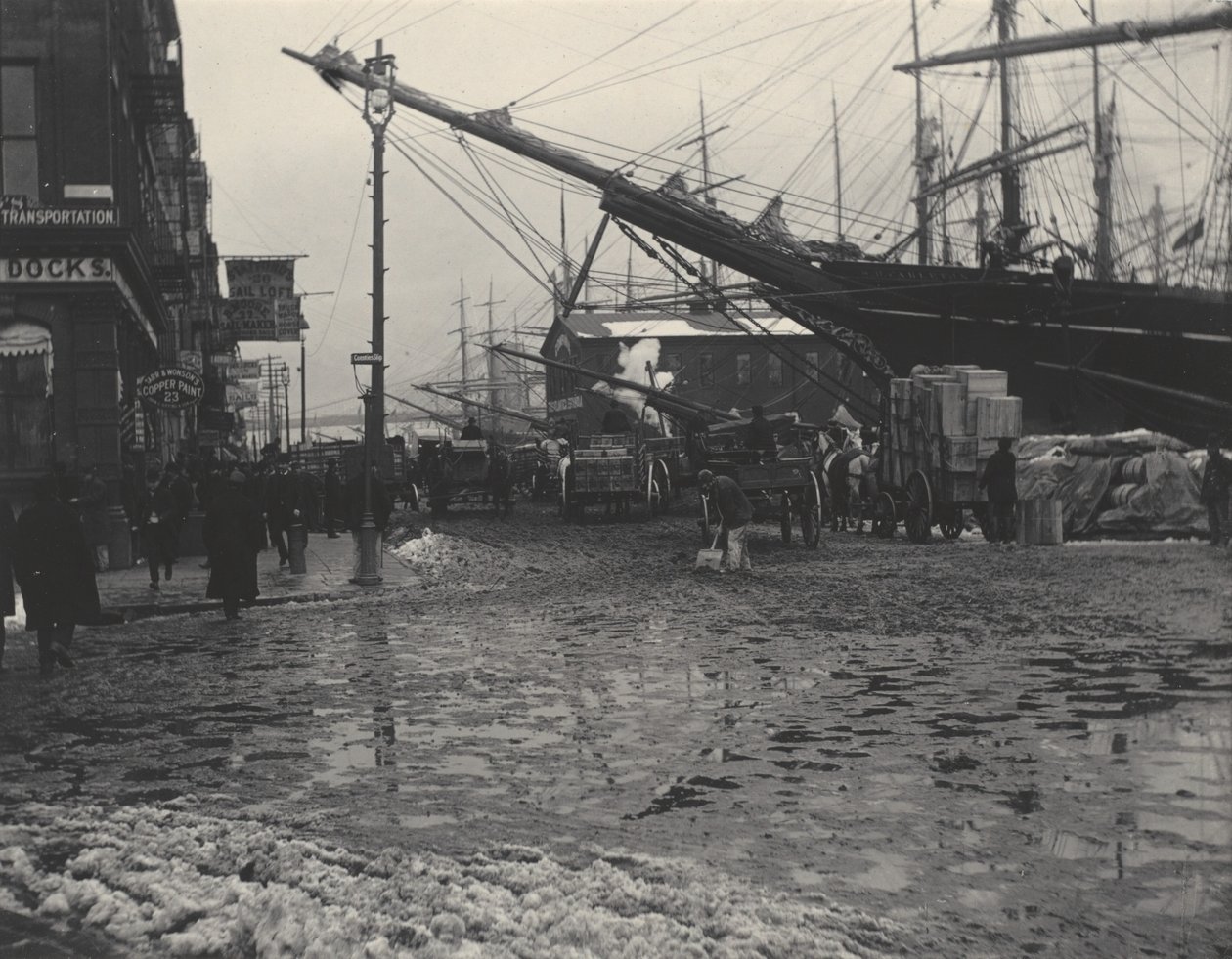 Coenties Slip av Alfred Stieglitz