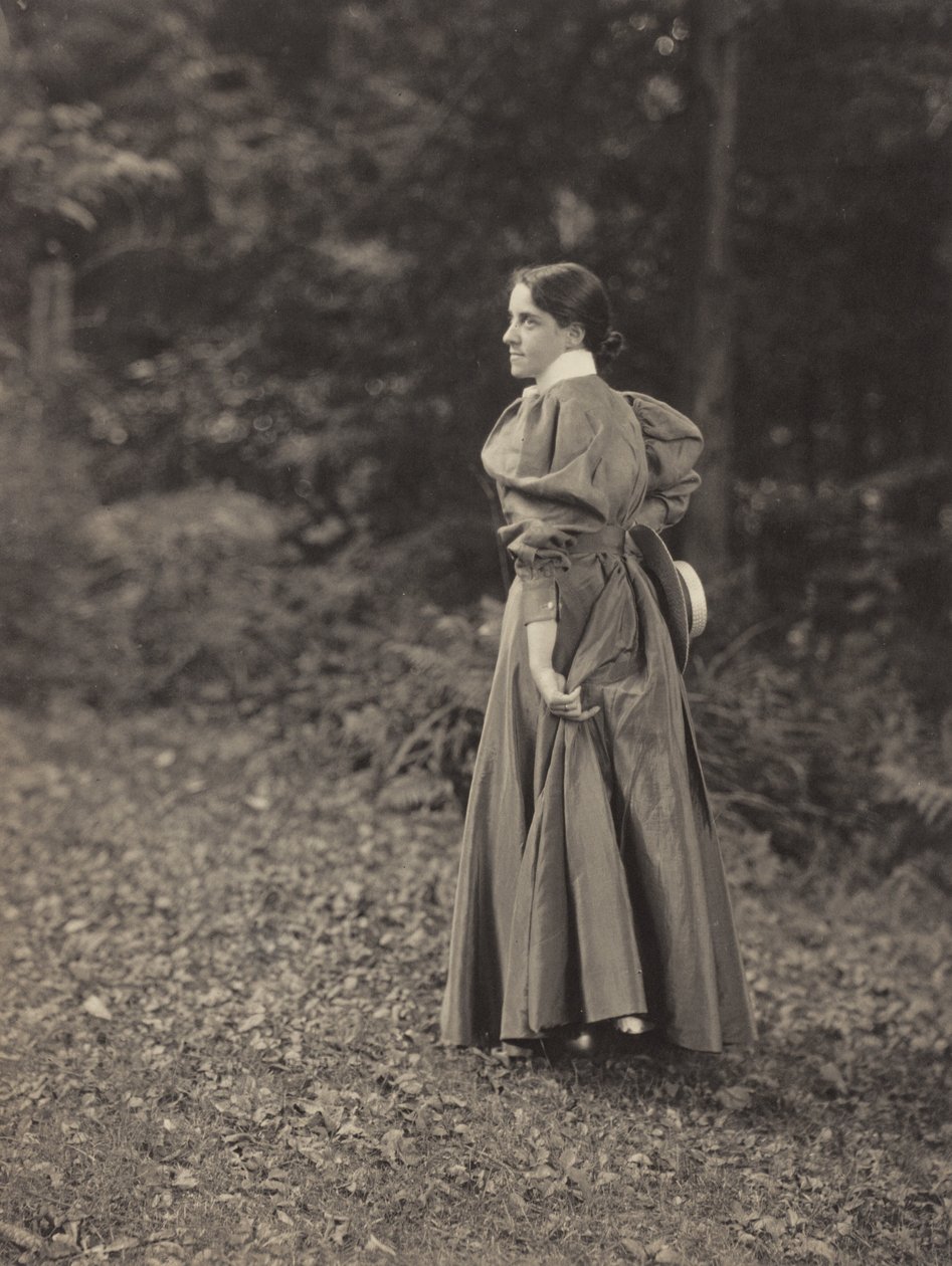 Emmy ved Oaklawn, Lake George av Alfred Stieglitz