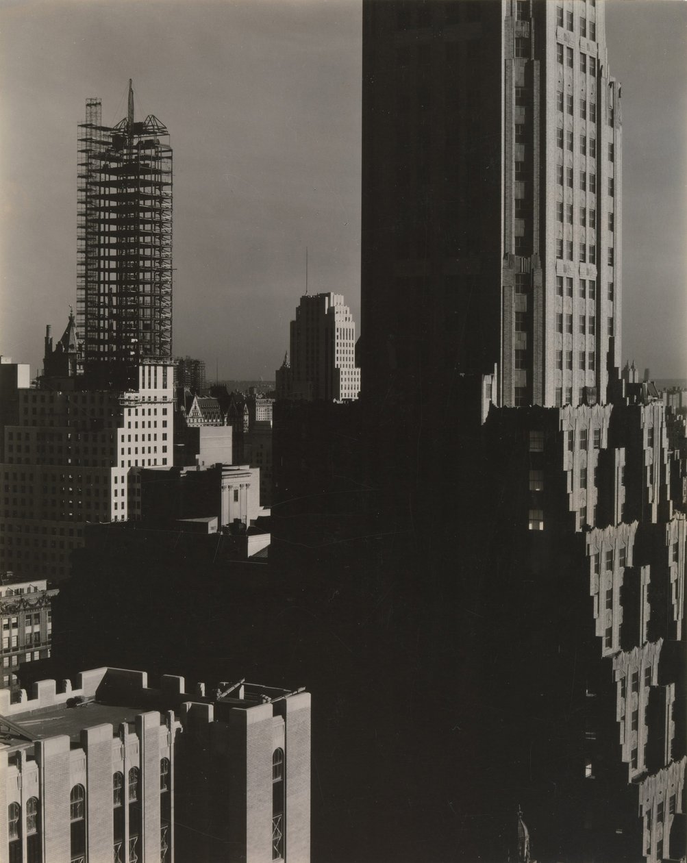 Fra mitt vindu på Shelton, nord av Alfred Stieglitz