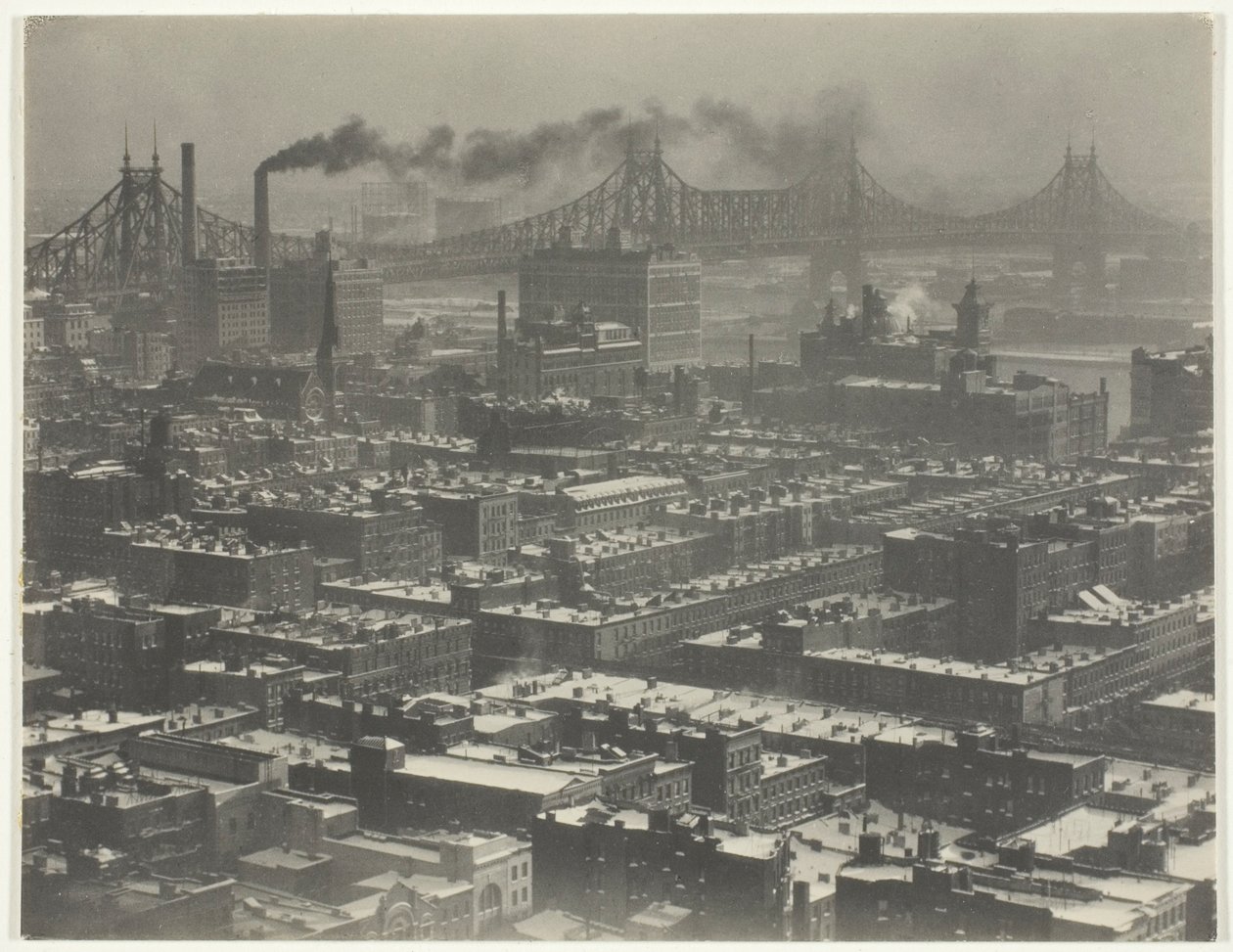 Fra rom "3003" - The Shelton, New York, Looking Northeast av Alfred Stieglitz