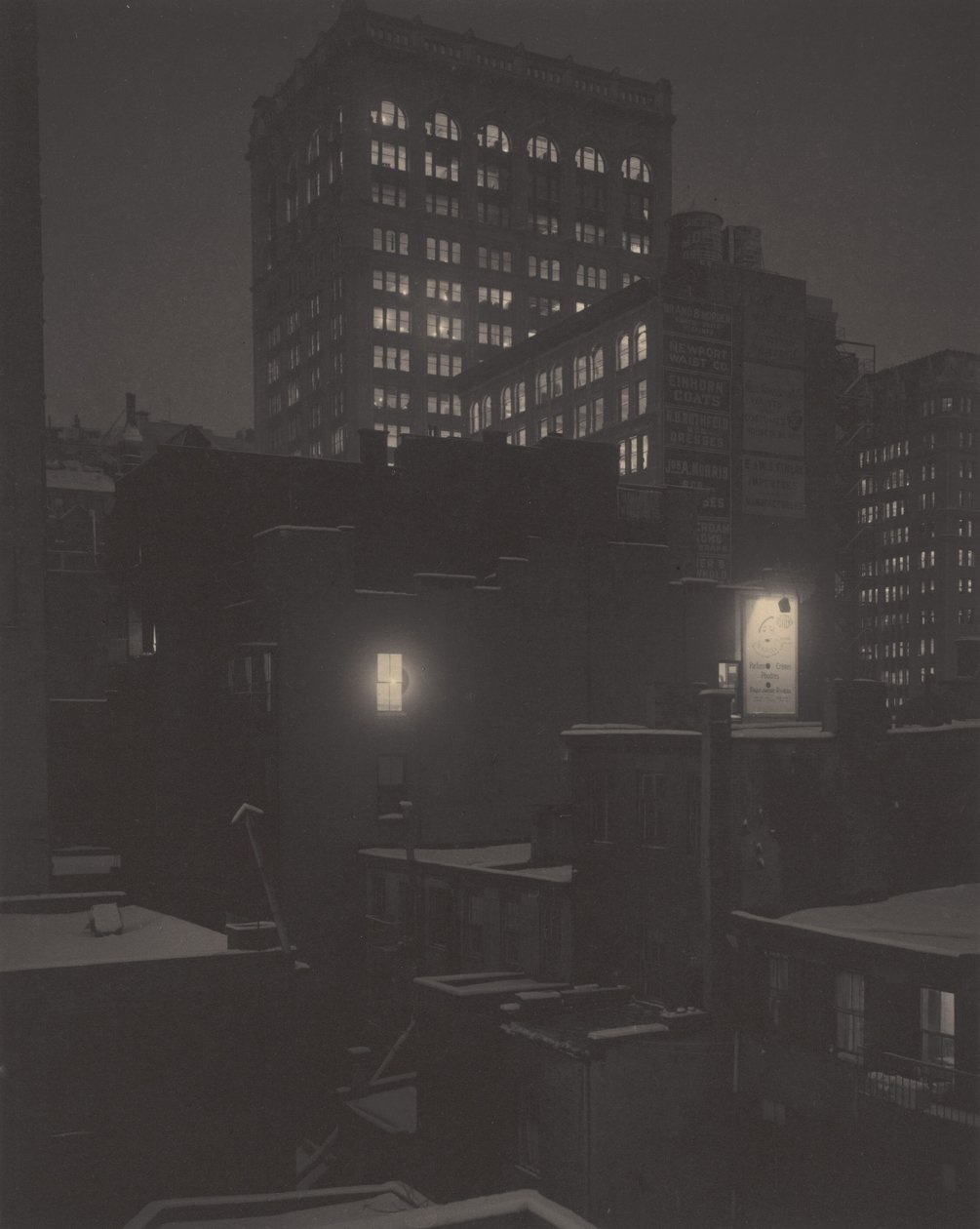 Fra bakvinduet - 291 av Alfred Stieglitz