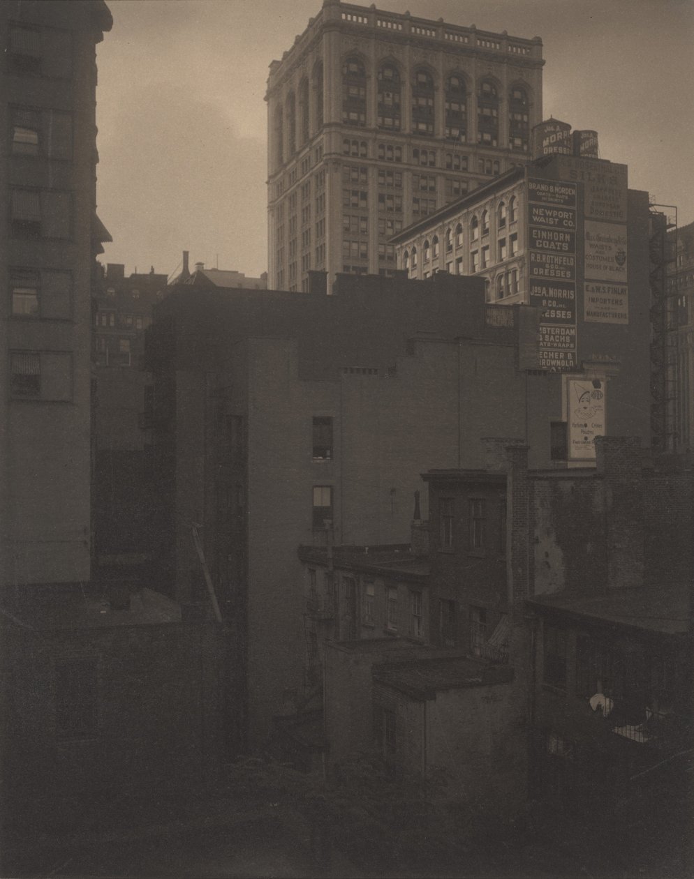 Fra bakvinduet - 291 av Alfred Stieglitz