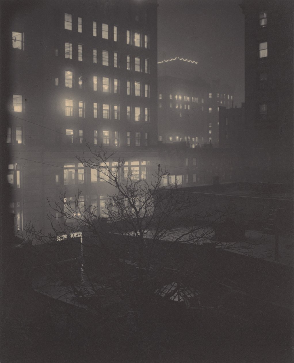 Fra bakvinduet - 291 av Alfred Stieglitz