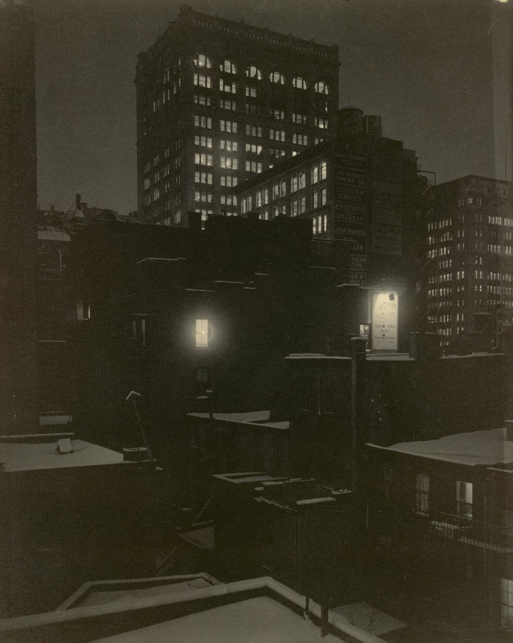 Fra bakvinduet - 291 av Alfred Stieglitz