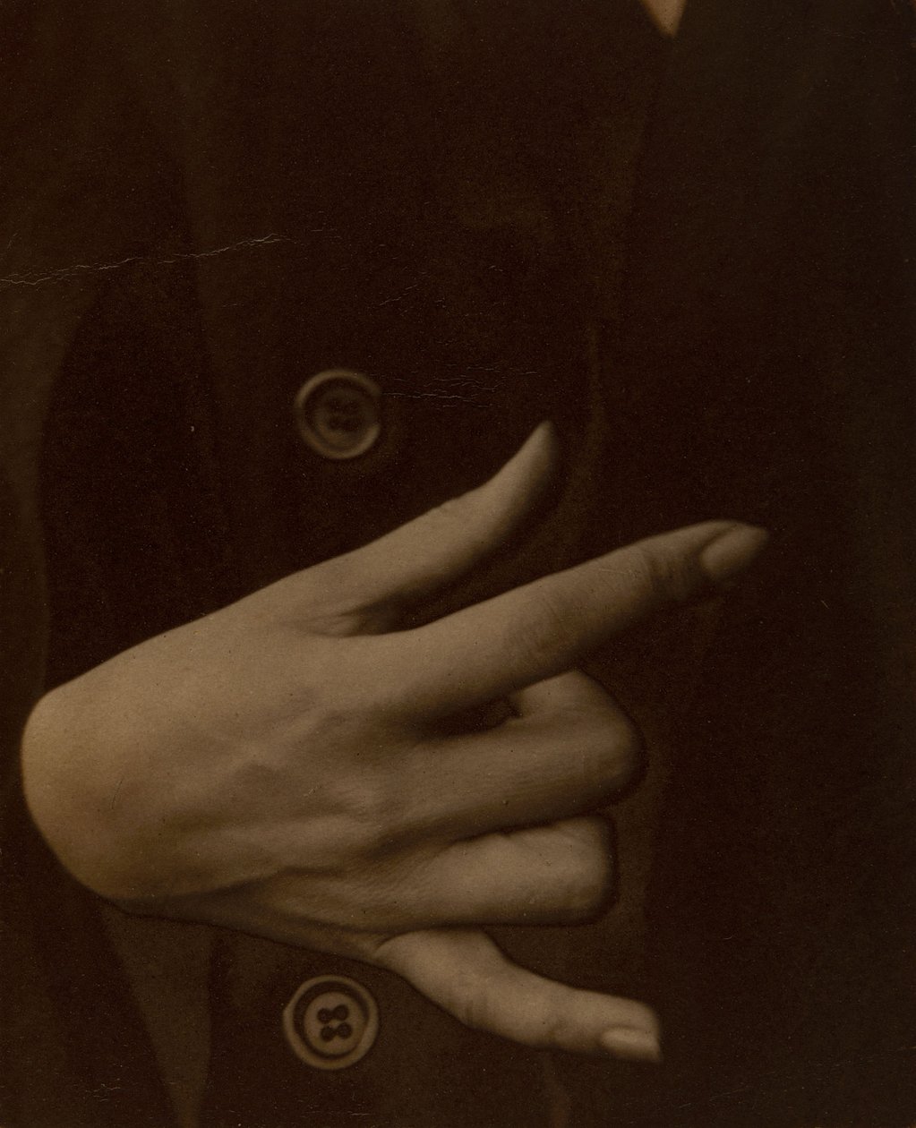 Georgia O#39;Keeffe – Hånd av Alfred Stieglitz