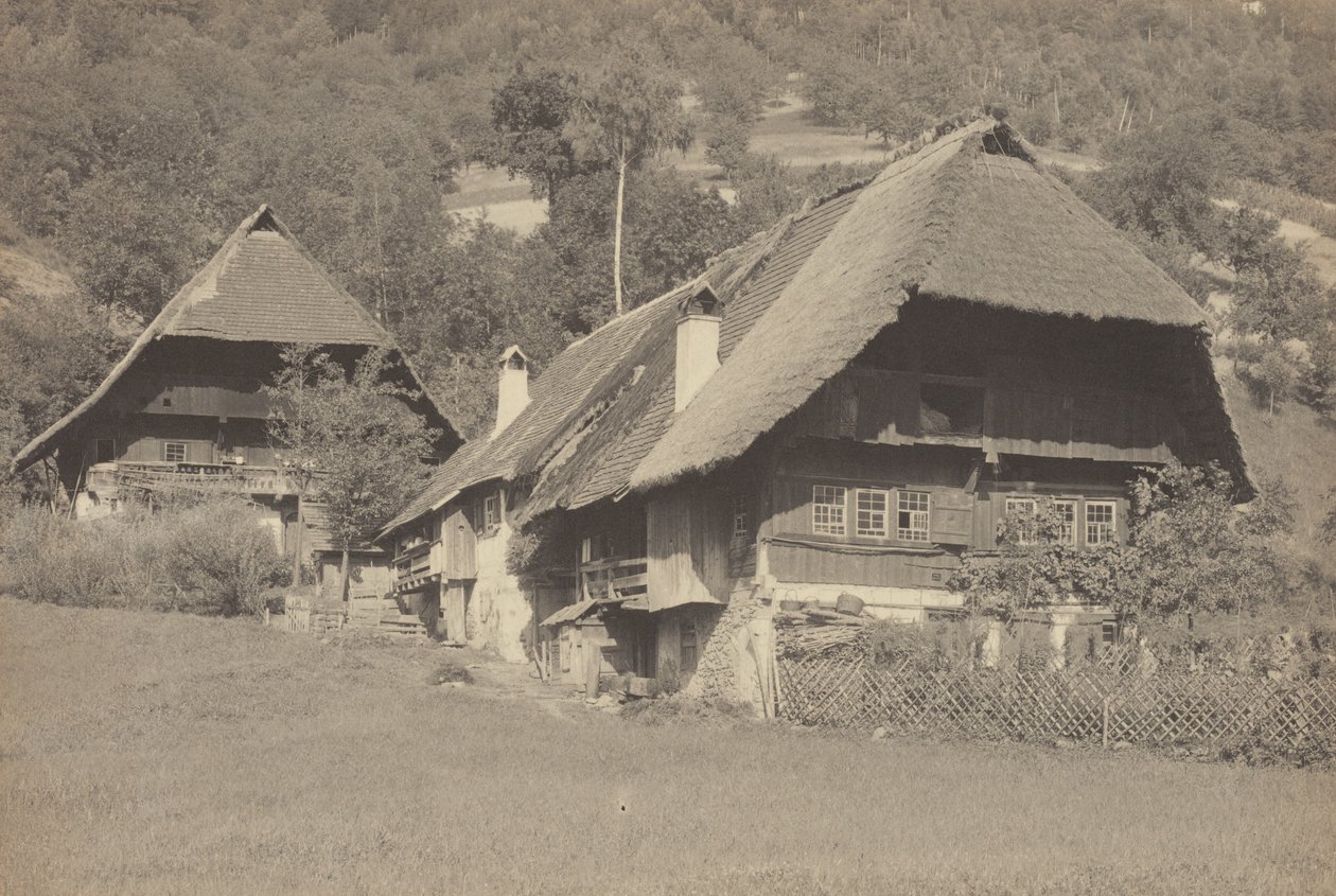 Gutach-husene av Alfred Stieglitz