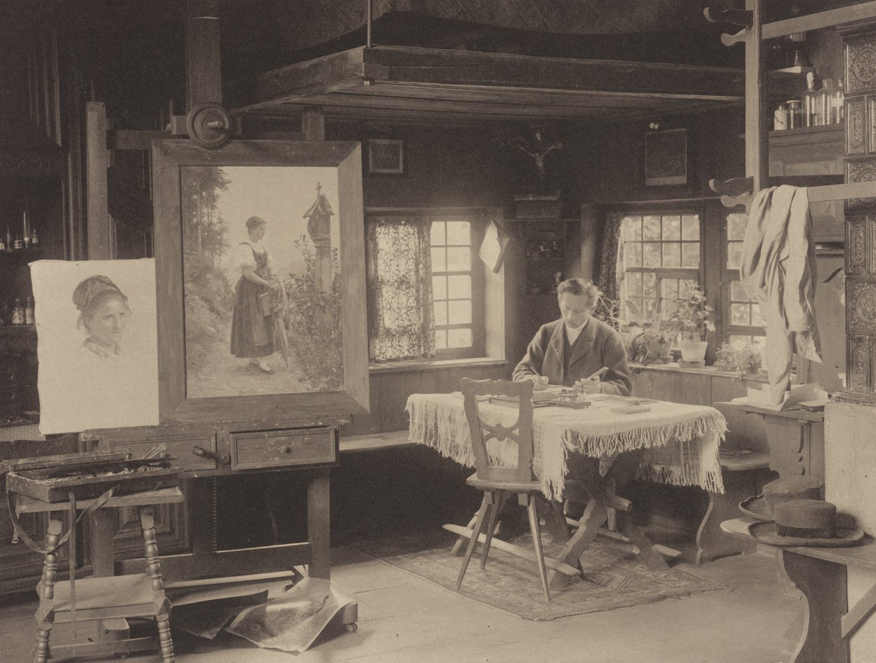 Hasemanns atelier av Alfred Stieglitz