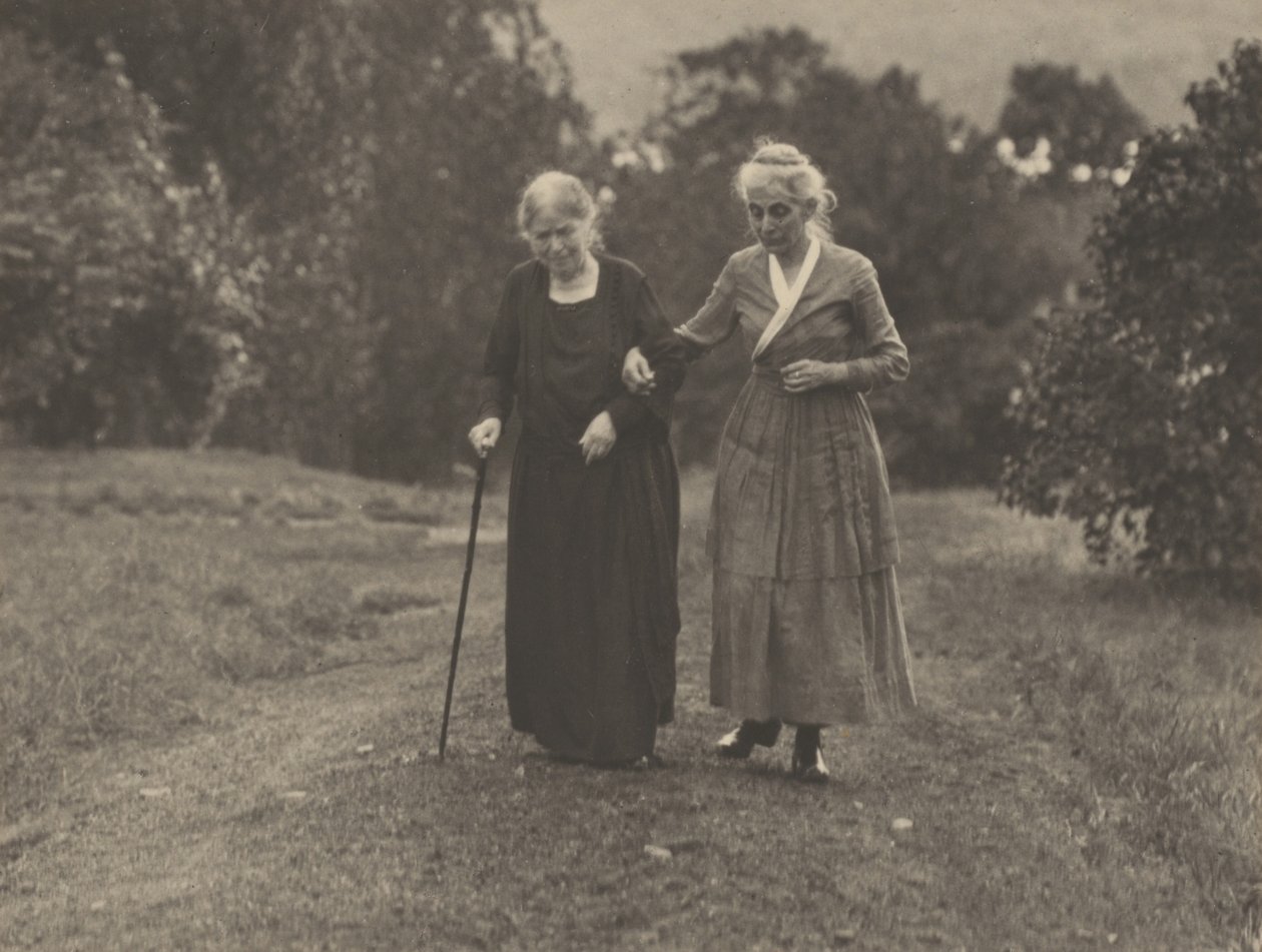 Hedwig Stieglitz og Katherine Herzig, Lake George av Alfred Stieglitz