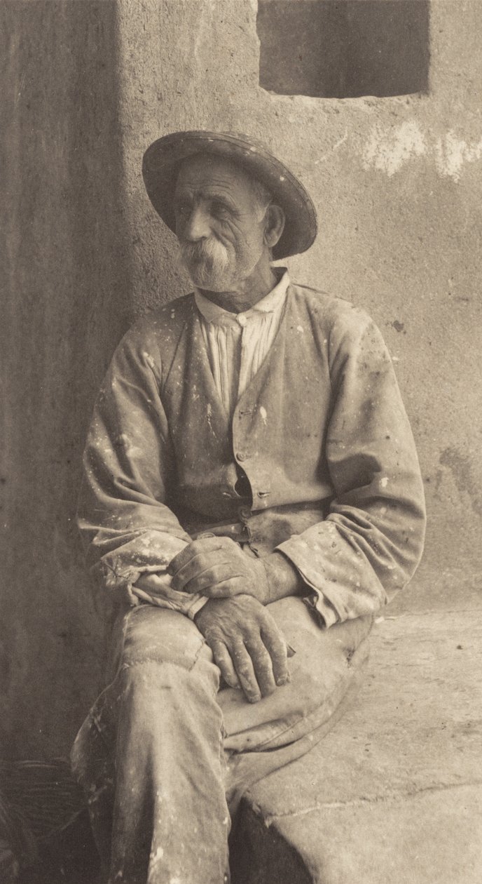 Italiensk murer, Bellagio av Alfred Stieglitz