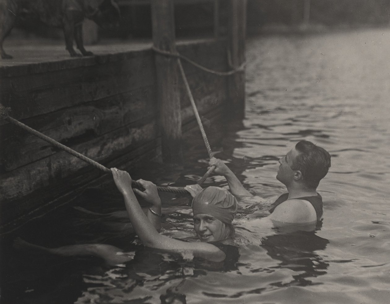 Kitty Stieglitz og Edward Stieglitz av Alfred Stieglitz