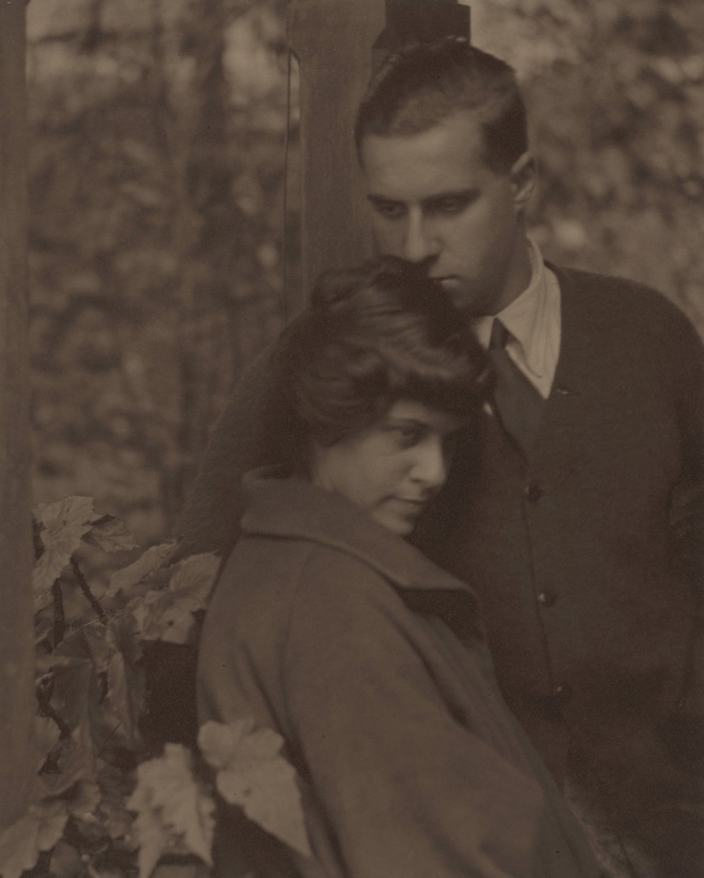 Kitty Stieglitz og Edward Stieglitz av Alfred Stieglitz