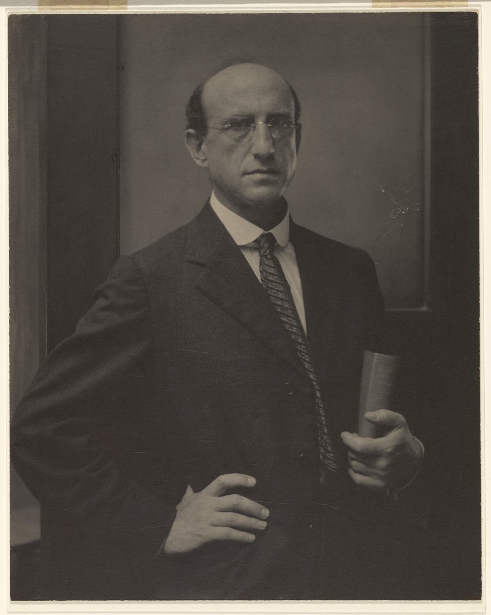 Leo Stein av Alfred Stieglitz